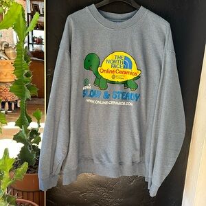 Online Ceramics x North Face “Slow &Steady” Crewneck Sweater (240)